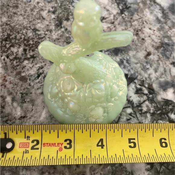 Fenton Jadeite owl ring holder $99 - Picture 7 of 7